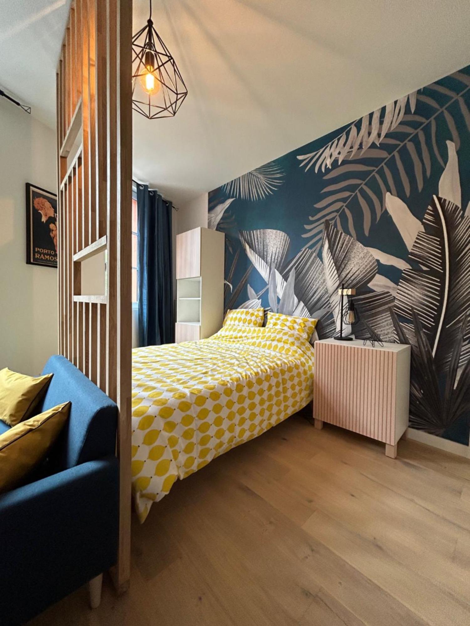 Apartment Blue Forest - T1 Hyper Centre - Paisible Toulouse