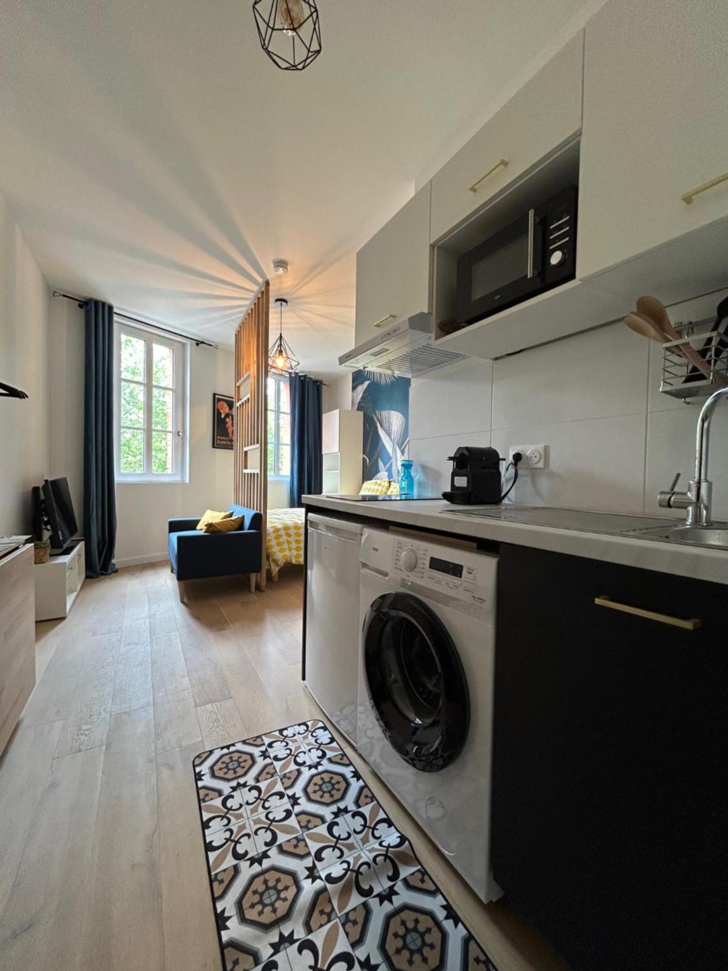 Appartement Blue Forest - T1 Hyper Centre - Paisible Toulouse
